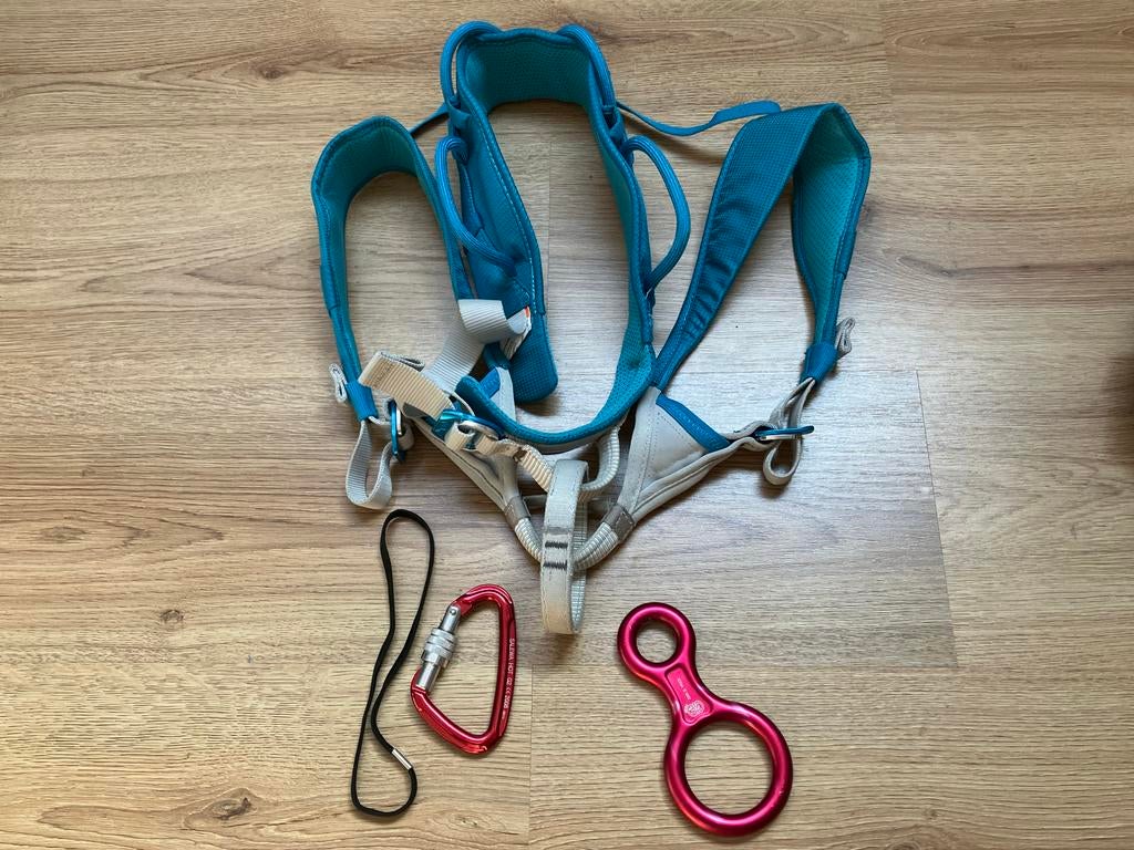 Petzl Luna Klimgordel - Maat S/M, Ophalen of Verzenden, Gebruikt, Klimsport-accessoire