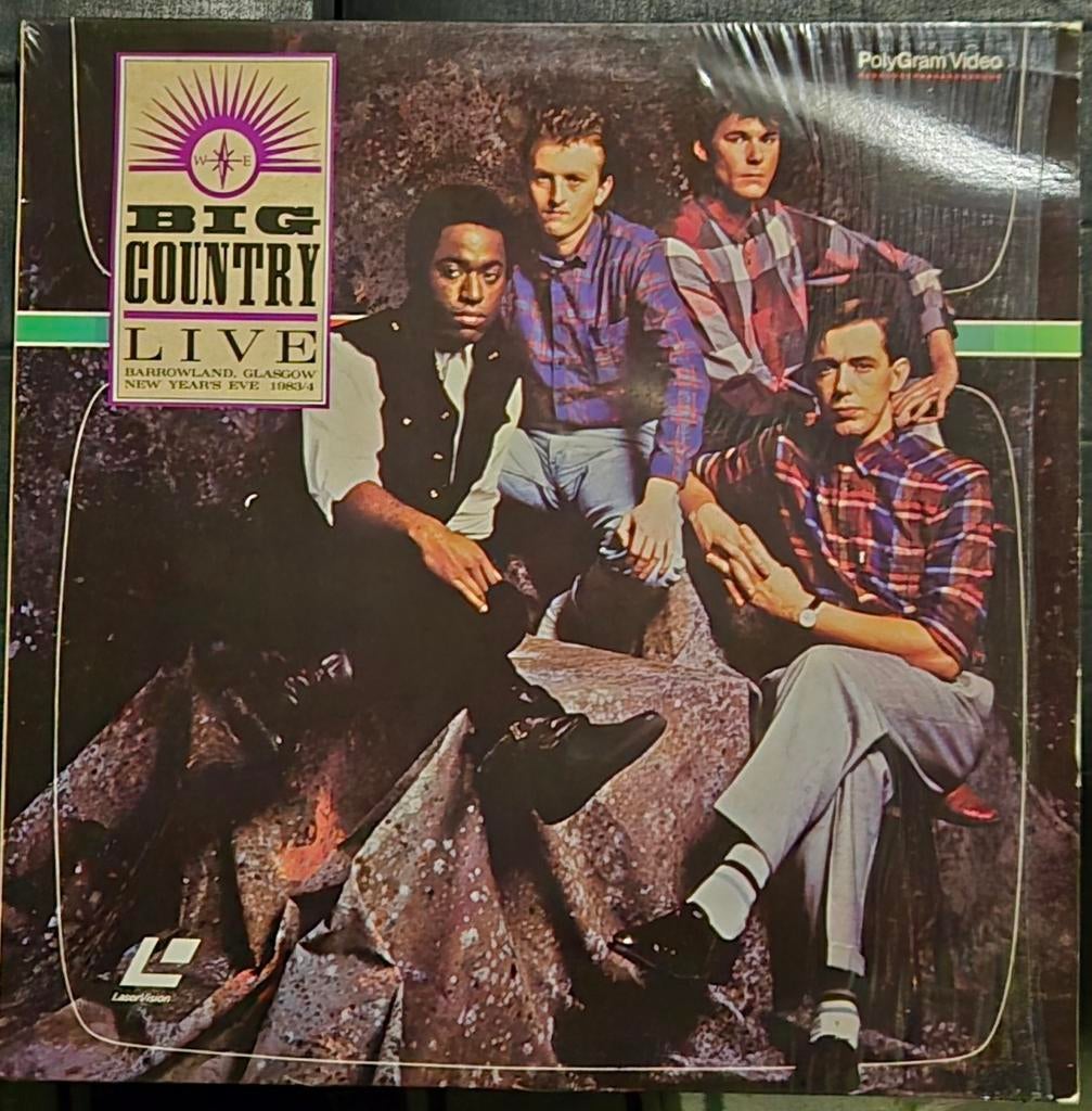 Big Country - In Concert *Laserdisc*, Alle leeftijden, Ophalen of Verzenden, Gebruikt, Muziek en Concerten