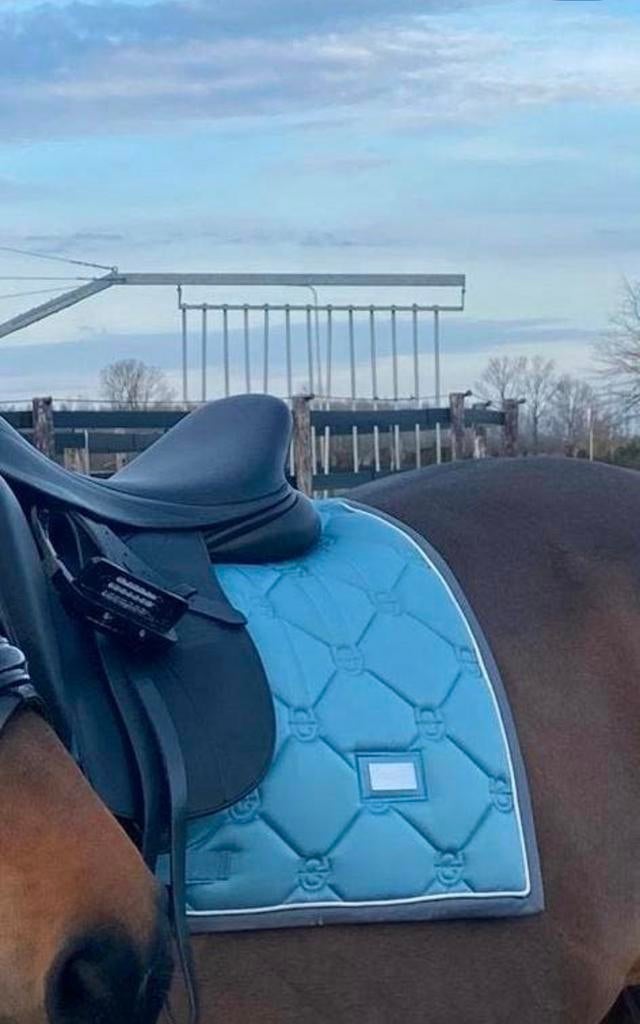 Dekje equestrain stockholm steel bleu, Dieren en Toebehoren, Paarden en Pony's | Dekens en Dekjes, Ophalen of Verzenden, Zo goed als nieuw