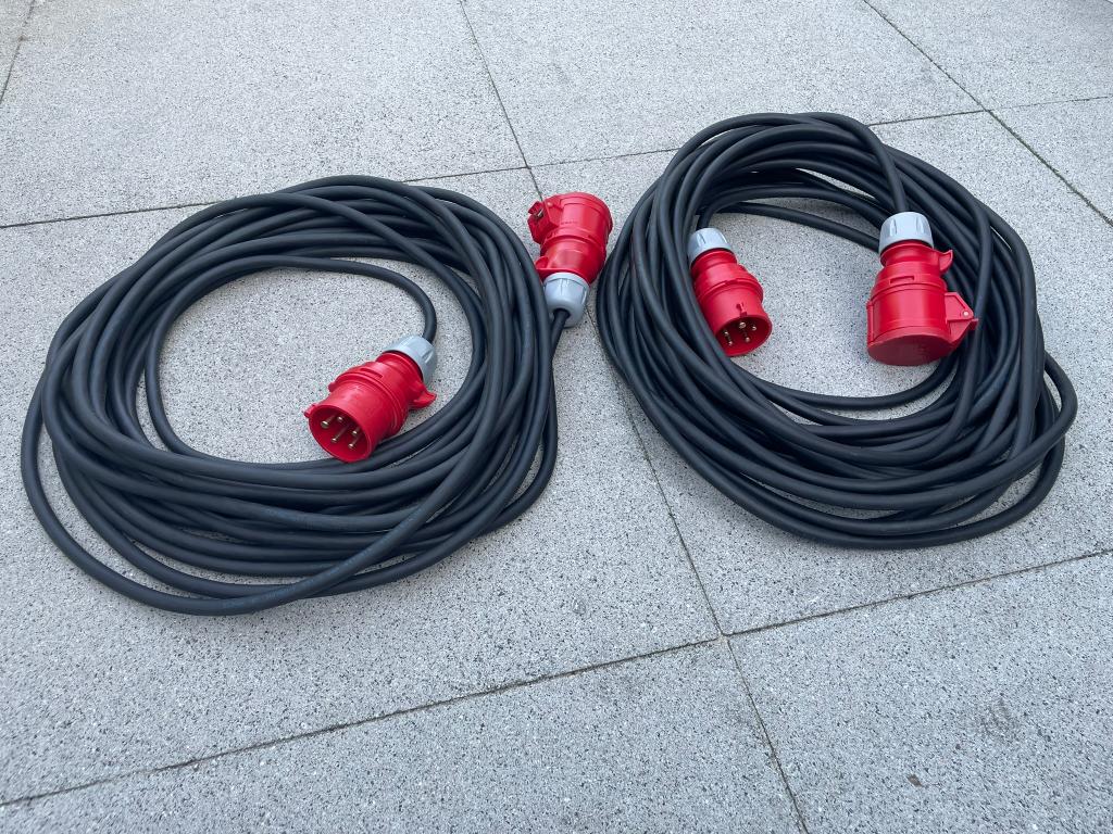 Verlengkabel/verlengsnoer 400V/16A +/-18 meter Krachtstroom, Doe-het-zelf en Verbouw, Elektra en Kabels, Ophalen of Verzenden