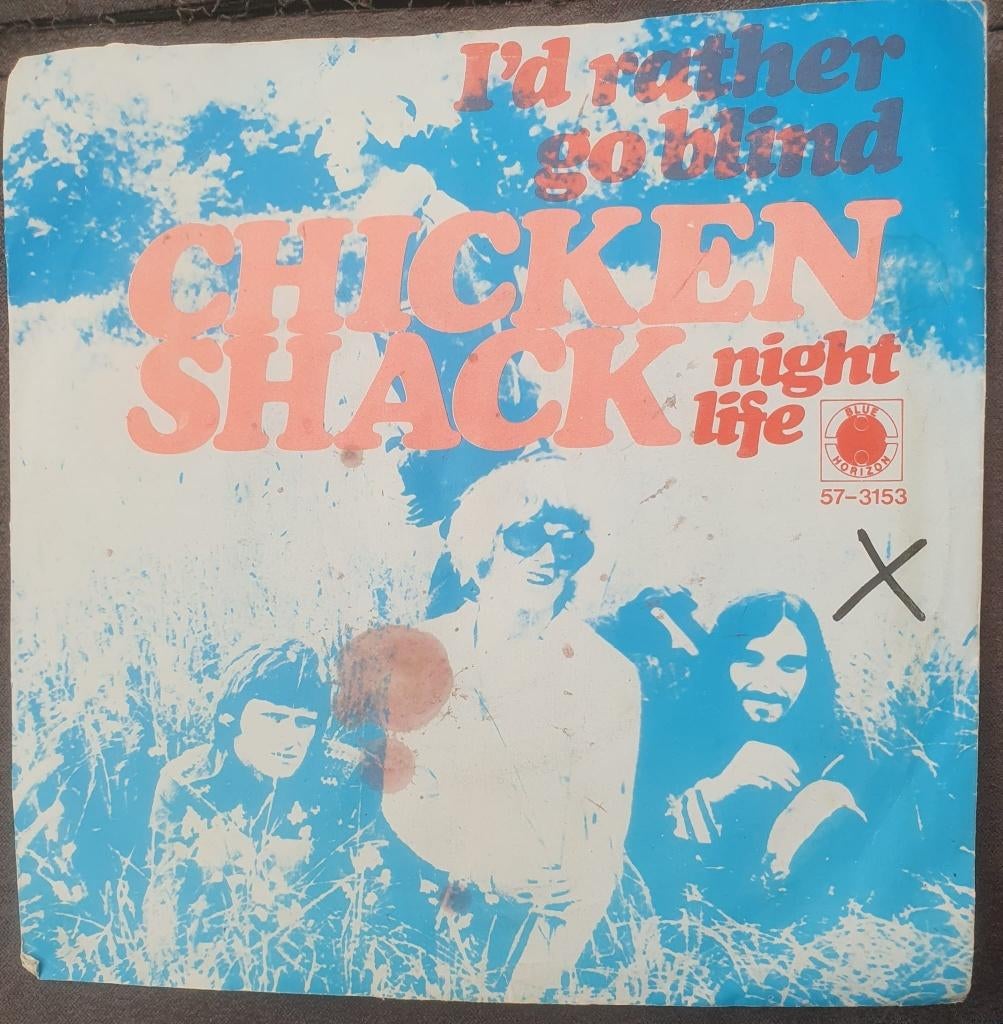 Chicken Shack - I Rather Go Blind, Cd's en Dvd's, Vinyl Singles, Gebruikt, Beschermende buitenhoes, Fotohoes, Single, 1960 - 1969