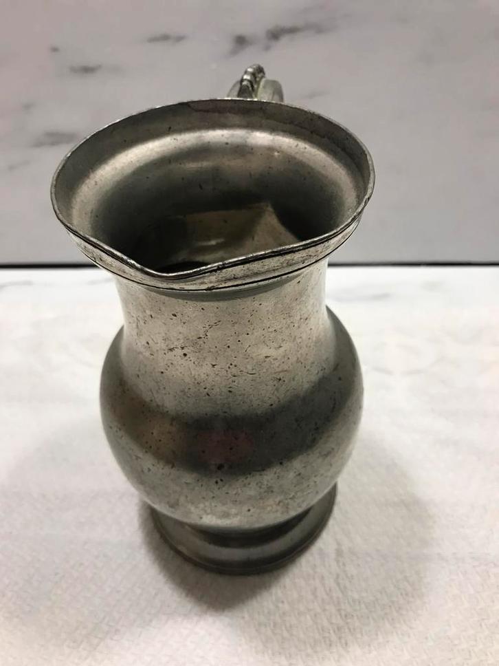 Tinnen kan, Antiek en Kunst, Antiek | Tin, Ophalen of Verzenden