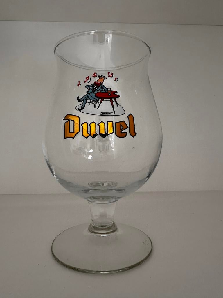 Duvel glazen collectie, Verzamelen, Glas en Borrelglaasjes, Ophalen, Gebruikt, Bierglas