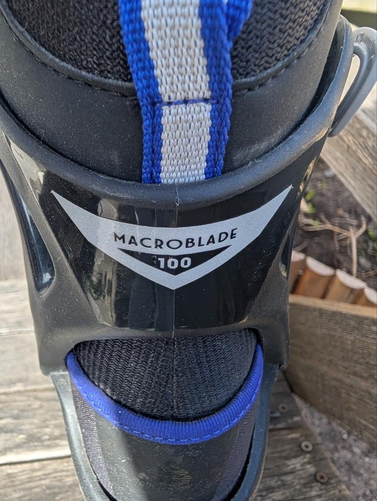 Rollerblades Macroblade 100, maat 42, blauw, Sport en Fitness, Skeelers, Gebruikt, Dames, Overige typen, Ophalen