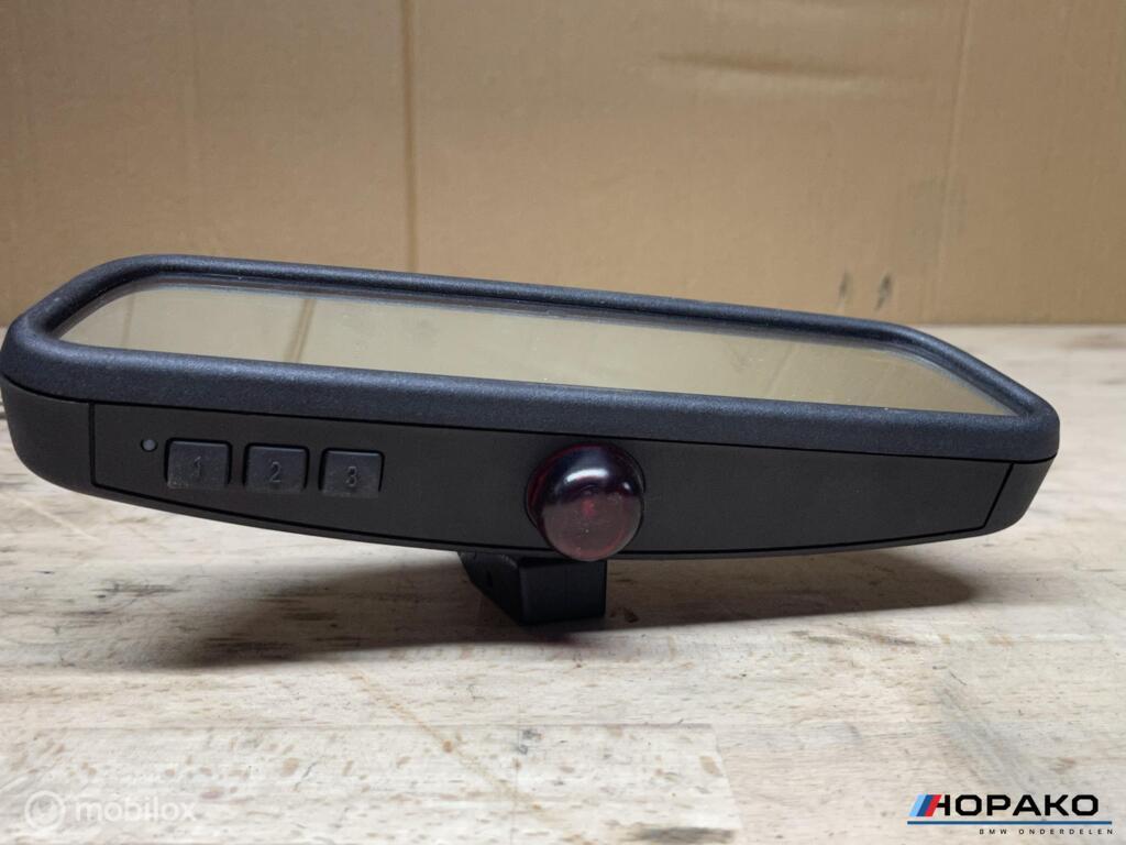 Binnenspiegel met garageopener BMW 3/5 serie E9x E6x, Auto-onderdelen, Spiegels, Gebruikt, Einsteinlaan 5 rijswijk, Bmw, Ophalen of Verzenden