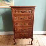 Lucky Vintage brocante ladekast Queen Anne stijl, Ophalen, Gebruikt, Barok antiek, .