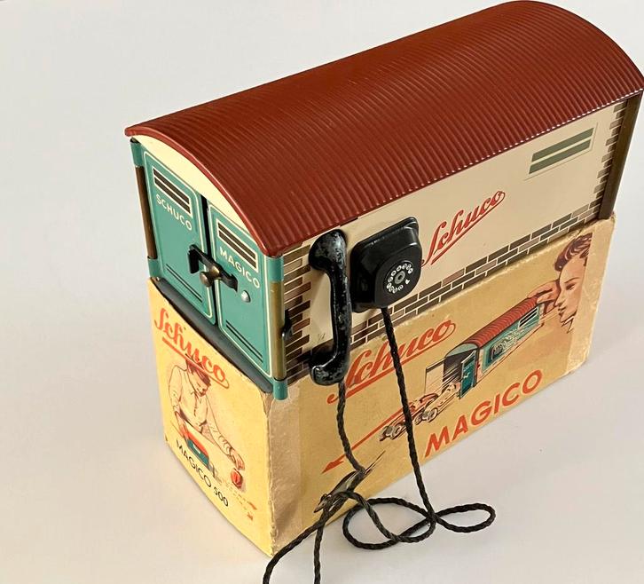 Schuco garage 1501 magico 500 + OVP,  zeldzamer dan 1500, Antiek en Kunst, Antiek | Speelgoed, Ophalen of Verzenden