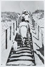 Egmond - Trap naar het strand, Verzenden, 1940 tot 1960, Gelopen, Noord-Holland
