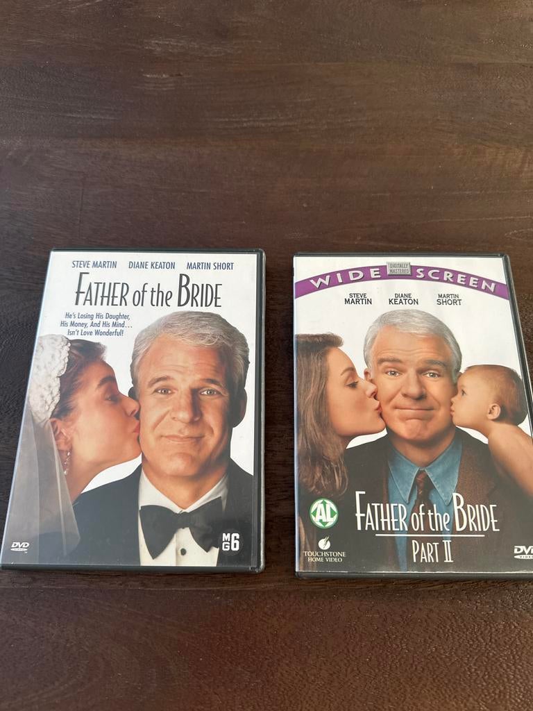 Father of the Bride & Father of the Bride Part II DVD's, Alle leeftijden, Ophalen, Gebruikt, Romantische komedie