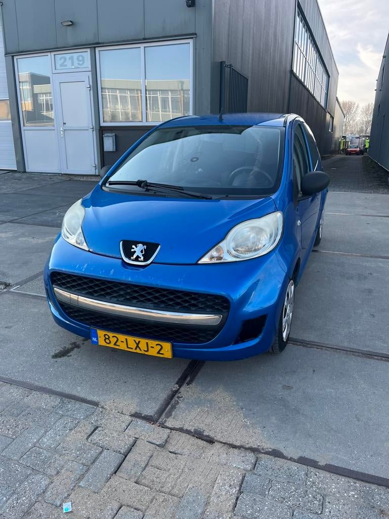 Peugeot 107 1.0 12V 5DR 2010 Blauw 3/2027 apk, Auto's, Voorwielaandrijving, 68 pk, Origineel Nederlands, Bedrijf