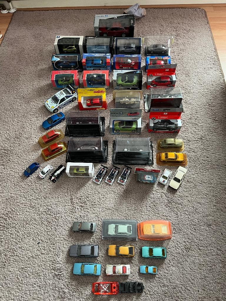 46 miniaturen van Peugeot, Talbot, Simca, Matra, Hobby en Vrije tijd, Modelauto's | 1:43, Ophalen of Verzenden, Nieuw, Auto, Overige merken