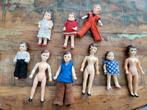 9 poppenhuis popjes jaren 70, Verzamelen, Poppenhuizen en Toebehoren, Ophalen of Verzenden, Gebruikt, Popje