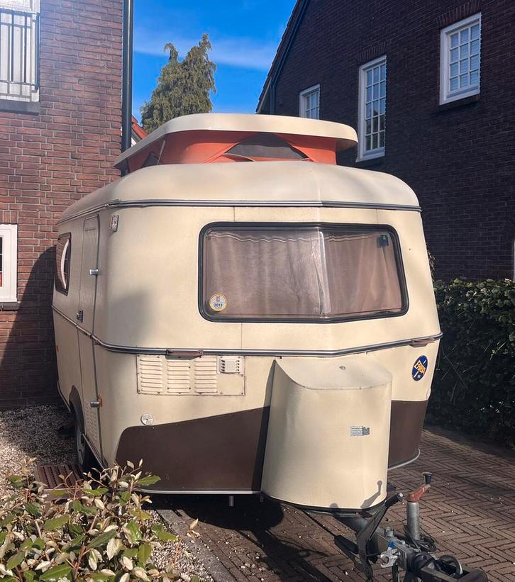 Eriba Pan Familia incl. voortent, Caravans en Kamperen, Caravans, Particulier, tot en met 2, 500 - 750 kg, Standaardzit, Eriba
