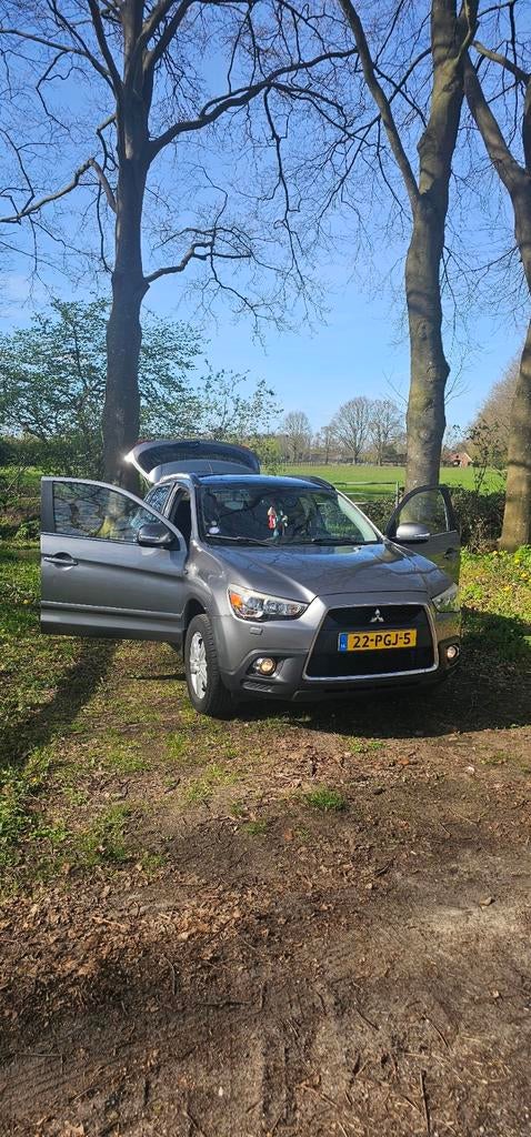 Mitsubishi ASX 1.6 86KW 2011 Grijs, Auto's, Voorwielaandrijving, Zwart, 4 cilinders, 1590 cc