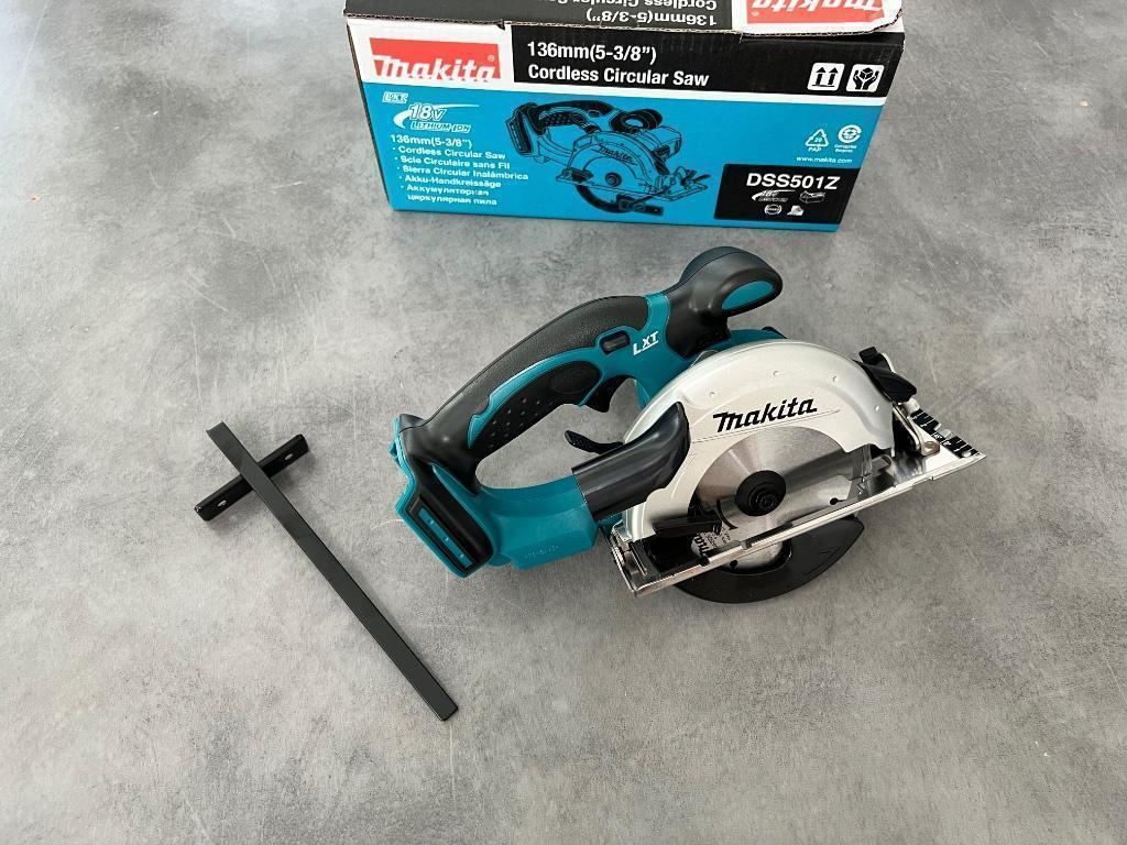 MAKITA DSS501ZJ 18V ACCU CIRKELZAAG LXT Li-ion INVALZAAG, 30 cm of meer, Overige typen, Nieuw, Ophalen of Verzenden