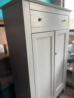 Kledingkast grijs Wood, Ophalen of Verzenden, Gebruikt, 170 cm of meer