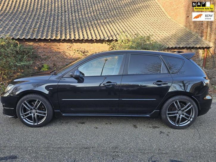 Mazda 3 2.3 Turbo MPS, Auto's, Mazda, Bedrijf, Te koop, ABS, Airbags, Airconditioning, Boordcomputer, Centrale vergrendeling, Climate control