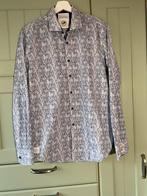 A Fish Named Fred maat L city overhemd lange mouw, Ophalen of Verzenden, Zo goed als nieuw, Blauw, Halswijdte 41/42 (L)
