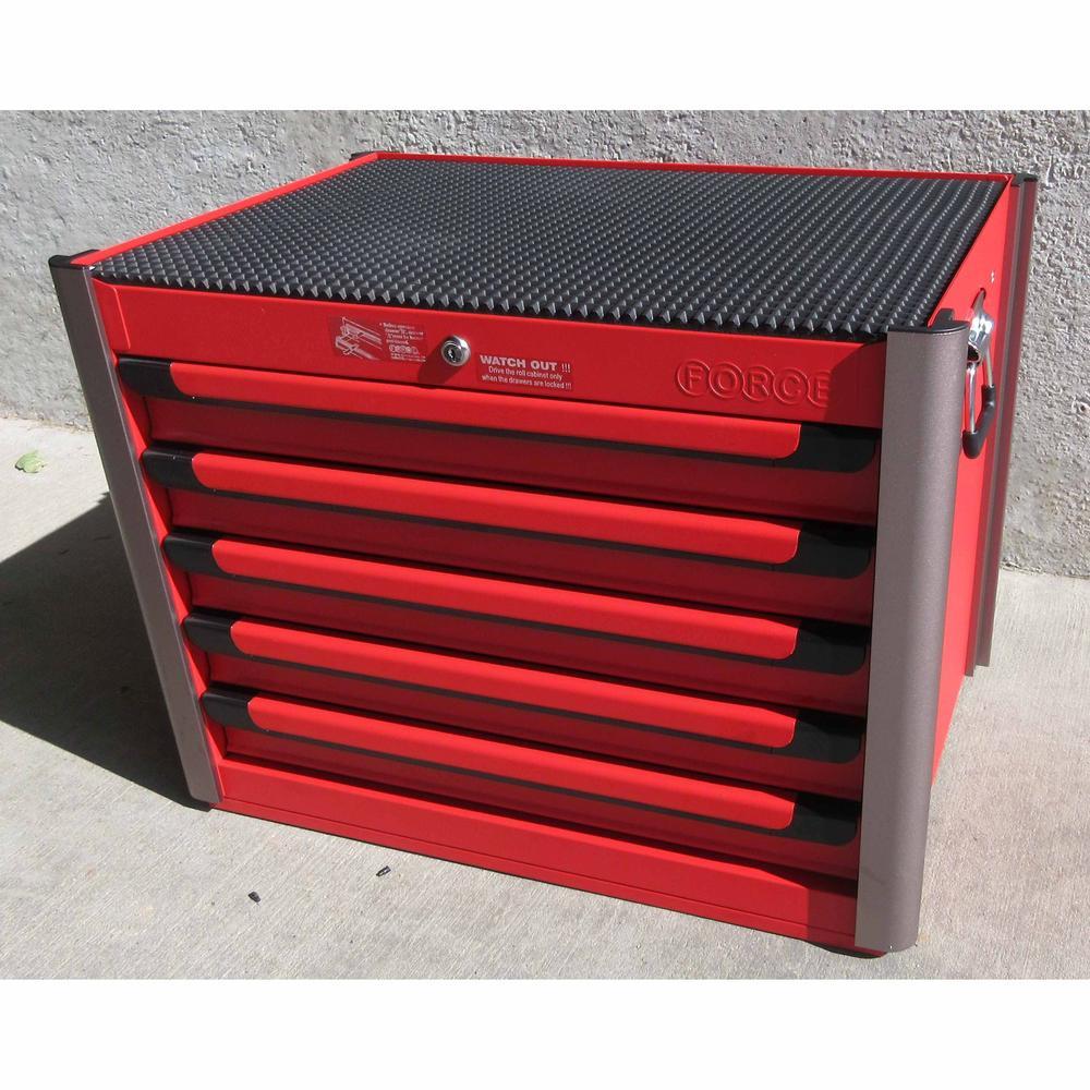 Force 10225R gereedschapskist met 5 laden - leeg