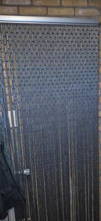 Vliegengordijn grijs z.g.a.n., Ophalen of Verzenden, 200 tot 215 cm