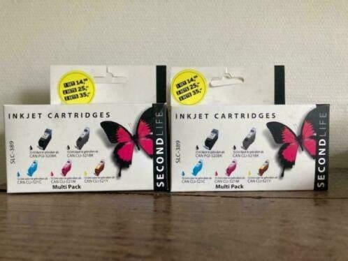 Te Koop : Canon 520/521 (N.V.) cartridges, Ophalen of Verzenden, Nieuw, Cartridge, Secondlife