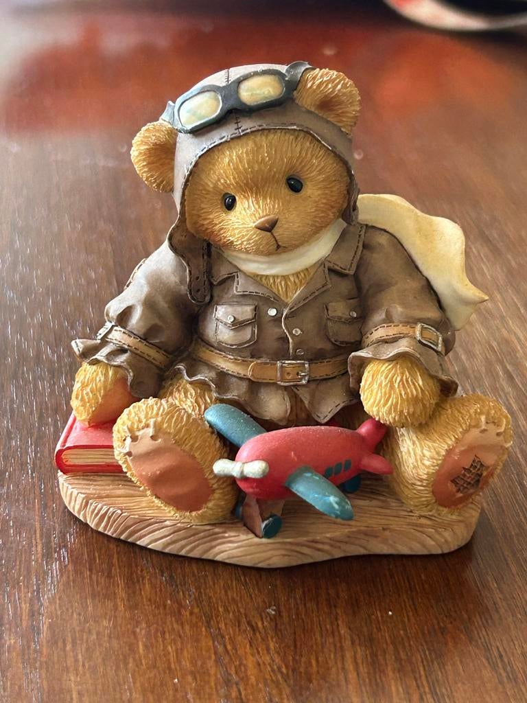 Cherished Teddies 1997 Lance Nr 30, Verzamelen, Ophalen, Zo goed als nieuw, Beeldje, Cherished Teddies