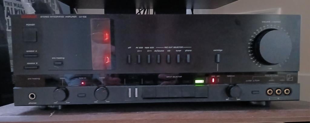 Luxman LV-105 Hybride Buizenversterker - Warm en Krachtig, Ophalen of Verzenden, Overige merken