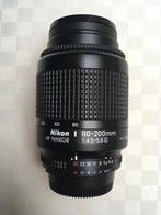 Vintage Nikon AF Nikkor lens 80-200mm (1:4.5-5.6 D) z.g.a.n., Ophalen of Verzenden, Zo goed als nieuw, Telelens, Zoom