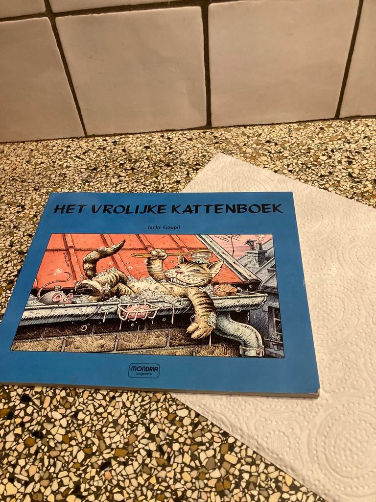 Het vrolijke kattenboek jacky Goupil, Ophalen of Verzenden, Zo goed als nieuw