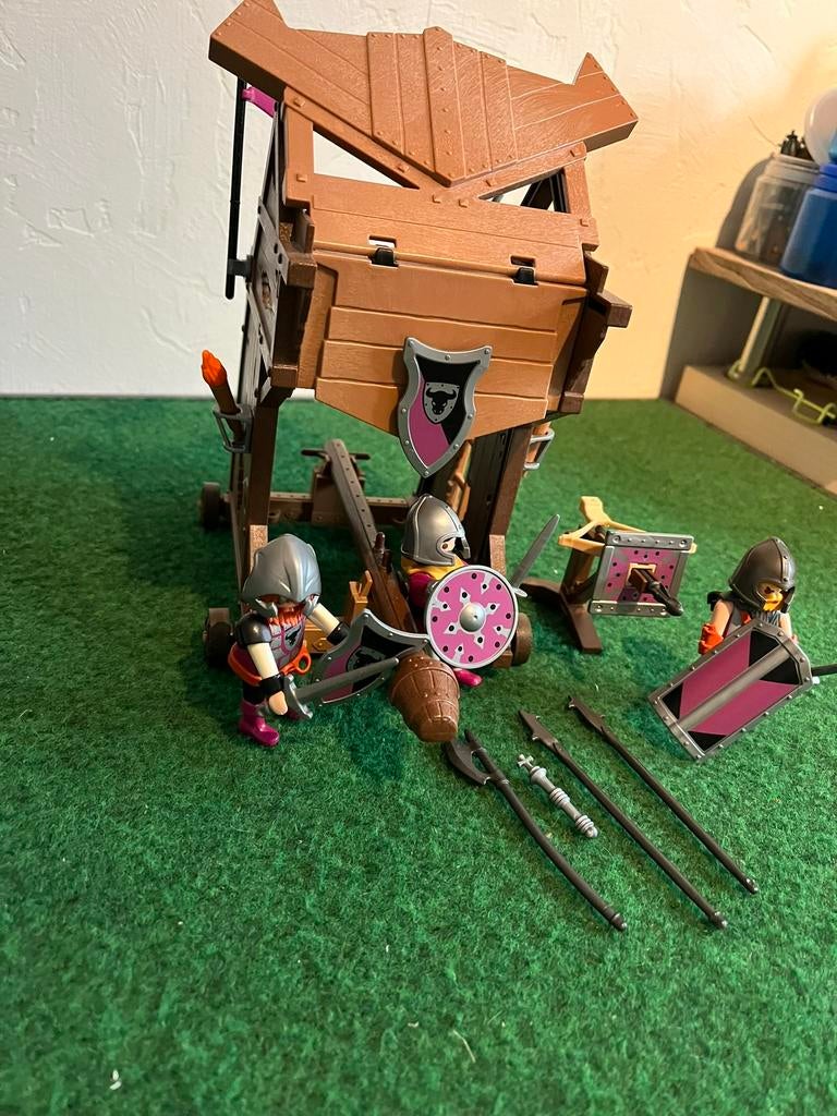 Playmobil 4439. Barbaren met aanvalstoren, Ophalen of Verzenden, Zo goed als nieuw