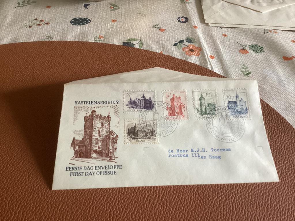 No590 E5 gelopen den Haag Heb ook van Nederland jaargangen, Postzegels en Munten, Postzegels | Eerstedagenveloppen, Ophalen, Beschreven