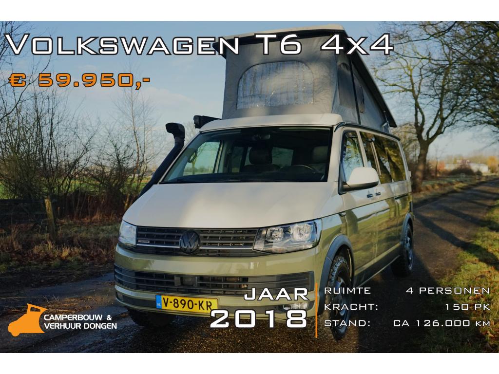 Volkswagen Transporter T6 4x4 4 pers camper bj 2018, Volkswagen, Berliner Ring 2, 38440 Wolfsburg, Duitsland, Volkswagen AG, Bedrijf