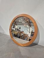 Vintage scandinavische grenen spiegel 60 cm, Huis en Inrichting, Woonaccessoires | Spiegels, Ophalen of Verzenden, Onbekend, 50 tot 75 cm