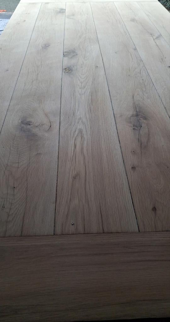 3.5 dik massief eiken blad, Ophalen of Verzenden, Nieuw, Rechthoekig, Hout
