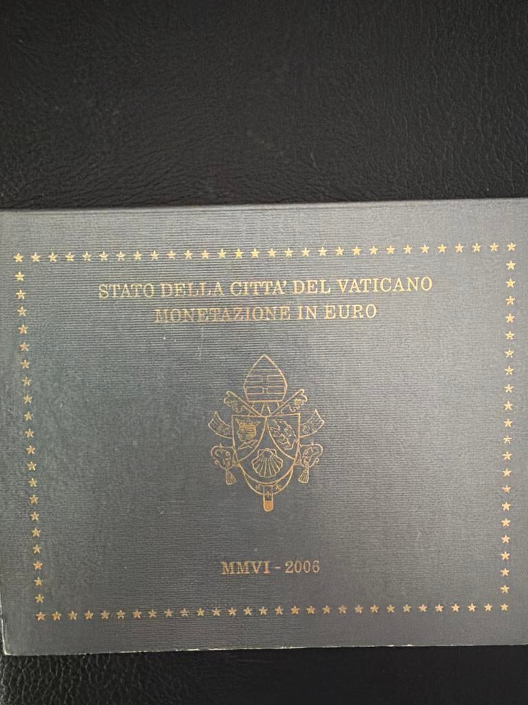 Vaticaanstad Euro Muntset 2006 - Benedictus XVI, Postzegels en Munten, Ophalen of Verzenden, Vaticaanstad, Overige waardes, Setje