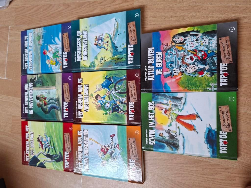 Taptoe Spannende Kinderboeken - Diverse Titels, Ophalen, Gelezen, Diverse auteurs (o.a. Paul van Loon, Lydia Rood, Maren Stoffels)