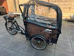 Elektrische bakfiets Qiewie Cangoo met huif, 4 kinderen of meer, Gebruikt, Elektrisch, Ophalen