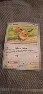 Pokémon kaart Eevee 133/165, Ophalen of Verzenden