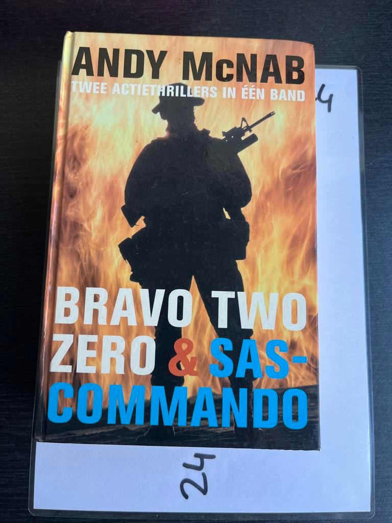Andy McNab: Bravo Two Zero & SAS-Commando (2 actiethrillers), Boeken, Ophalen of Verzenden, Zo goed als nieuw, Europa overig