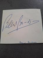 Originele handtekening van Berend Boudewijn, Ophalen of Verzenden, Foto of Kaart, Gesigneerd