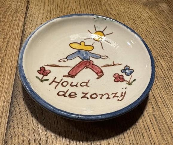 Vintage (wand)bordje - Bouwens Van Kampen (BVK) - Soest, Antiek en Kunst, Ophalen of Verzenden