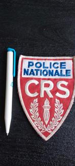 Groot embleem Police nationale CRS, Embleem of Badge, Amerika, Ophalen of Verzenden