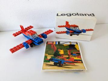 Legoland 609 sportvliegtuigje - 1972 - vintage