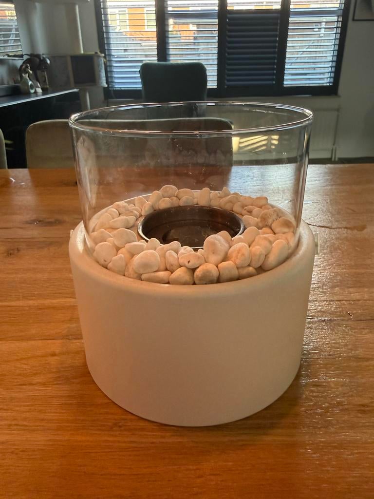 Ethanolbrander - Sfeervol Haardvuur, Overige materialen, Wit, Nieuw, Ophalen of Verzenden