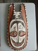 Houten masker schild Elema papoea Nieuw Guinea 2, Ophalen of Verzenden