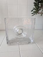 Vintage vaas scandinavisch, Ophalen of Verzenden, Zo goed als nieuw, Glas, Minder dan 50 cm
