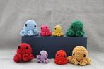 Octopus - zelfgehaakte knuffel / sleutelhanger, Ophalen of Verzenden, Nieuw, Haken, Overige typen