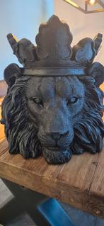 Leeuw Pot / Vaas voor Planten of Kunstbloemen, Tuin en Terras, Tuinbeelden, Ophalen, Gebruikt, Beton, Dierenbeeld