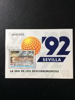 Spanje postzegelvel 1992 pfr, Postzegels en Munten, Postzegels | Europa | Spanje, Ophalen of Verzenden, Postfris