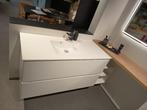 Badmeubel Mano Wit, Ophalen, 150 tot 200 cm, Nieuw, Minder dan 100 cm